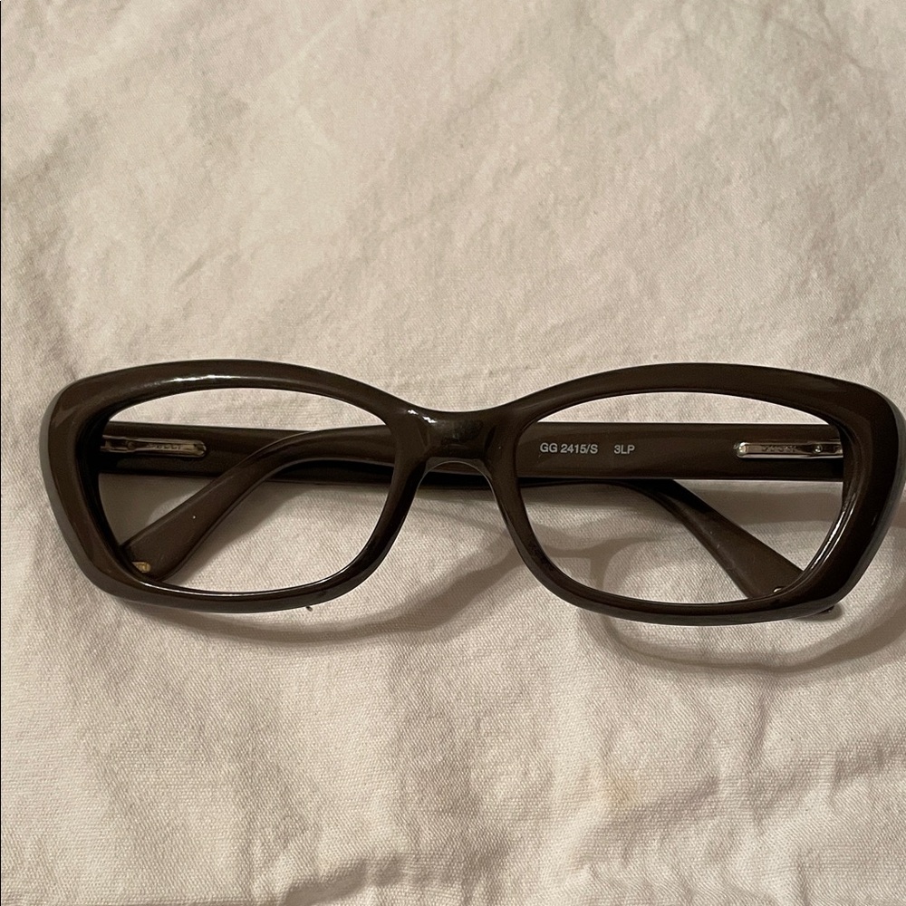 Gucci Women's Dark Green Glasses